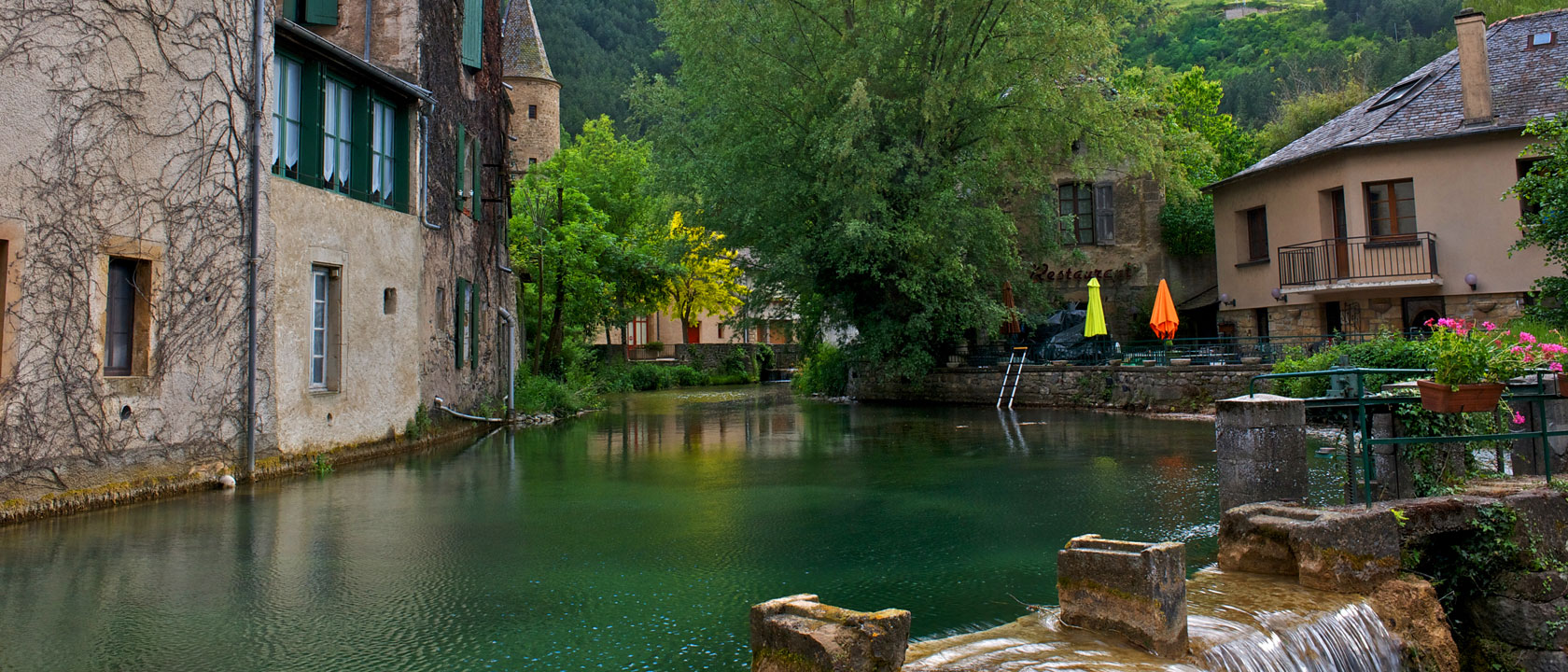 Village of Florac, Cévennes National Park