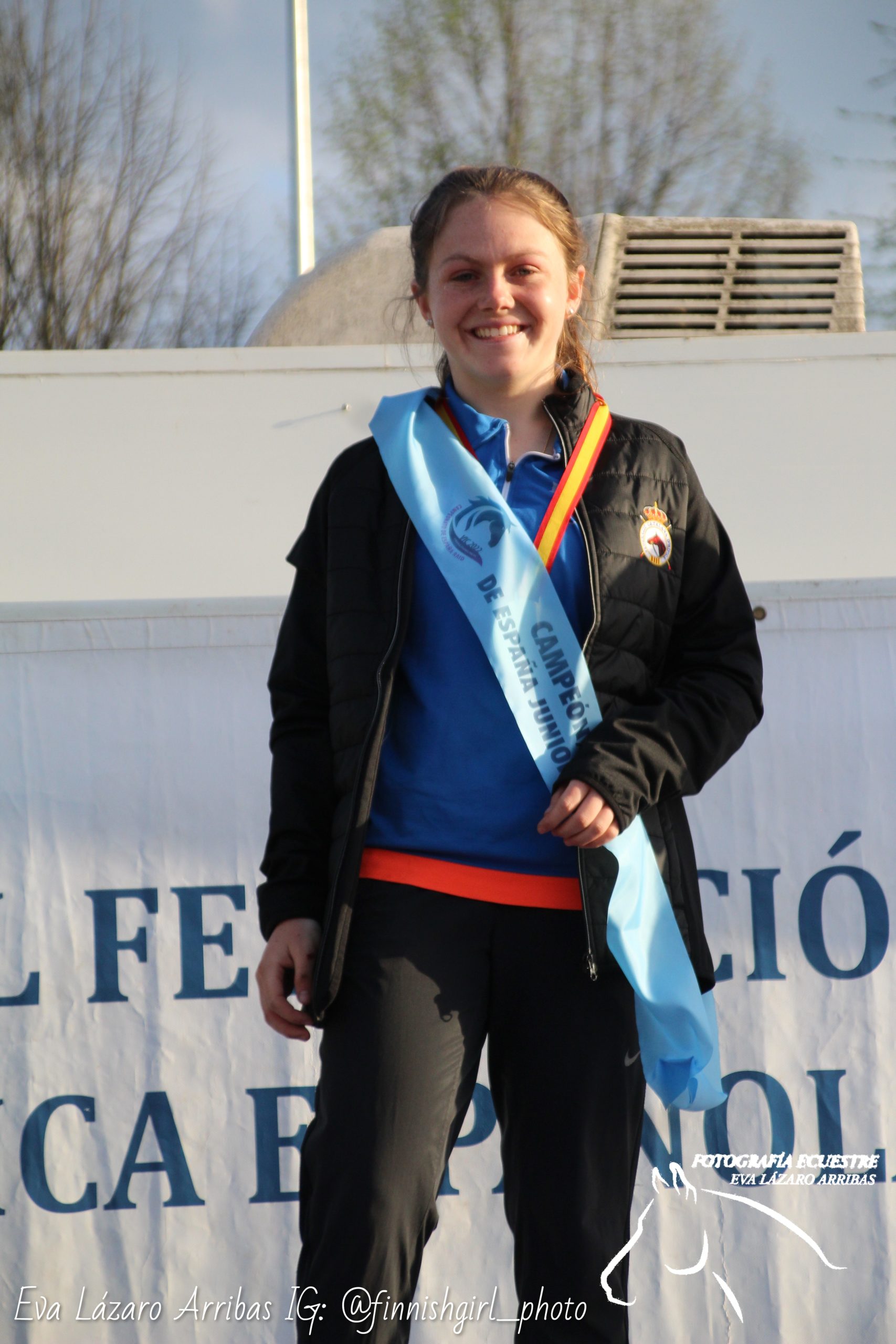     Joana Ullastre, Ganadora del CEIYJ** y Campeona de España Junior 2022. (foto de Eva Lázaro).