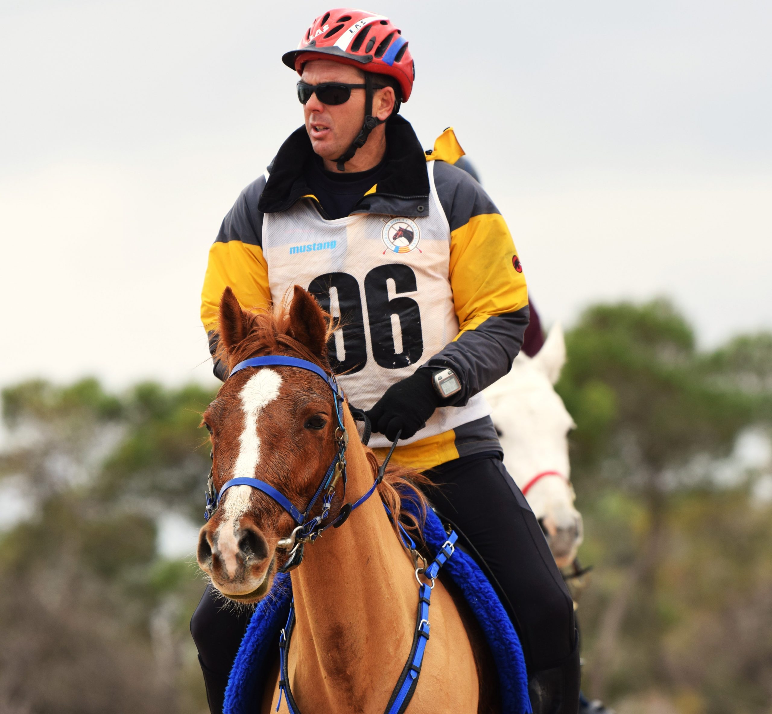     Cristian Fernández, Clasificado en el CEAP de 40 Km. Y su caballo con la Mejor Condición (Fotógrafa Elisabet Hamre Landløpet).