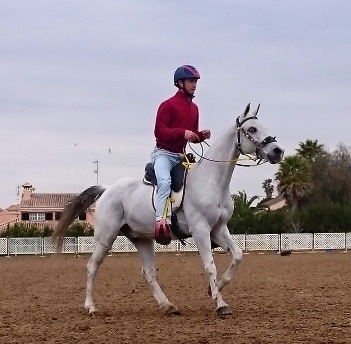 José Luis Ruiz Sanchez con Al-Garbe.