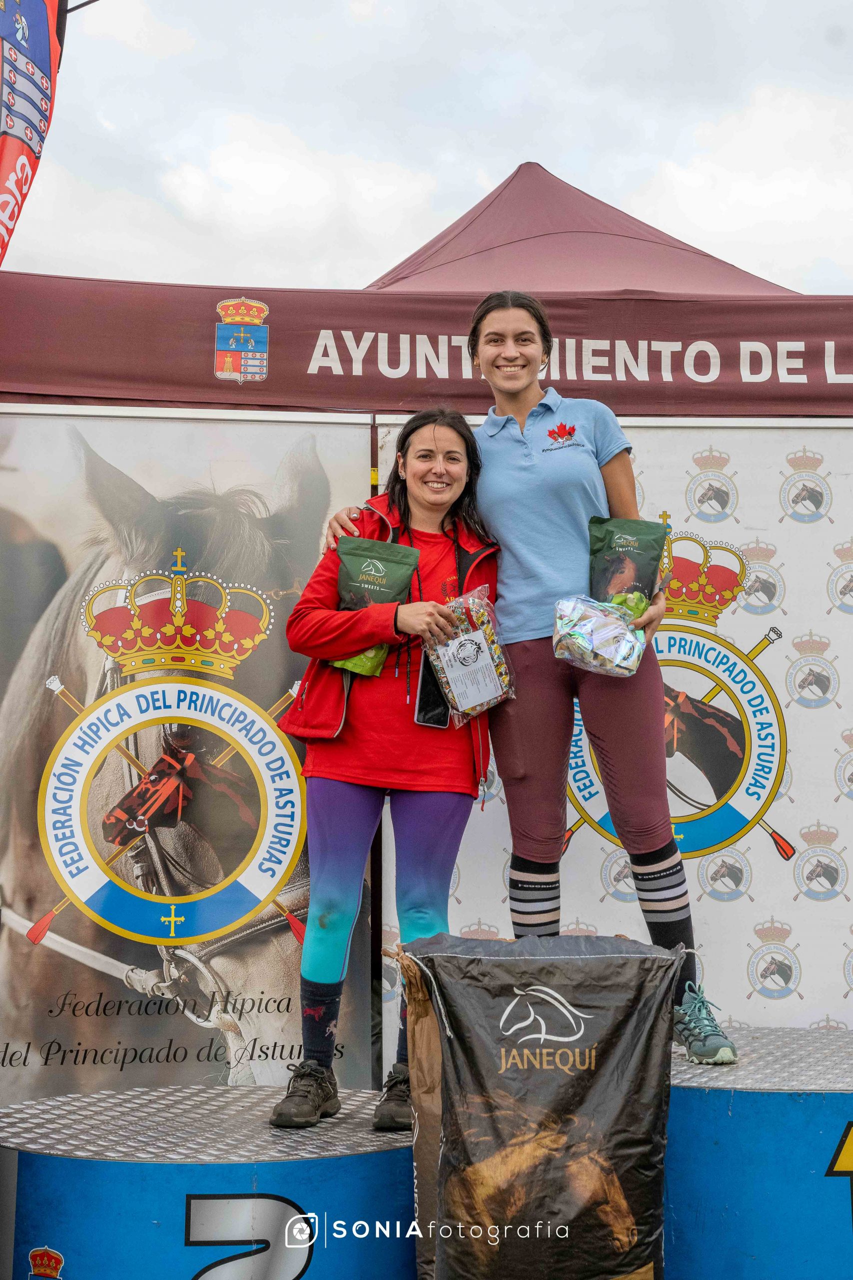 Podio del CEA-Iniciación de 20 Km.