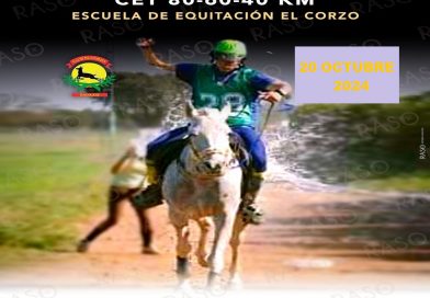 Resultados del Raid Hípico Federación Hípica Extremeña/Escuela de Equitación el Corzo (Badajoz).