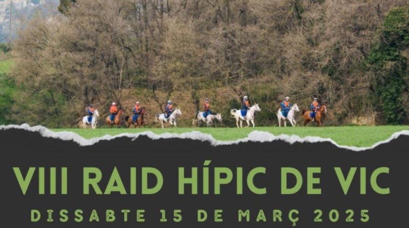 Inscritos en el VIII Raid Hípico de Vic (Barcelona).