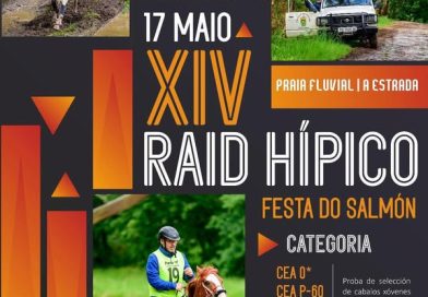 XIV Raid Hípico Festa Do Salmón en A Estrada (Pontevedra).