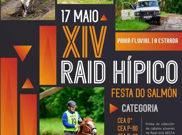 XIV Raid Hípico Festa Do Salmón en A Estrada (Pontevedra).