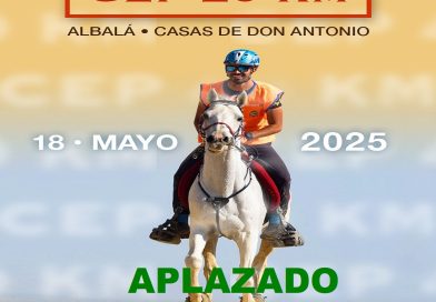 APLAZADO  el Raid Hípico Albalá- Casas de Don Antonio en Albalá (Cáceres).