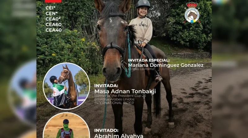 XXVII Raid Hípico Internacional Tadasport en Breña Baja La Palma (Stª Cruz de Tenerife).