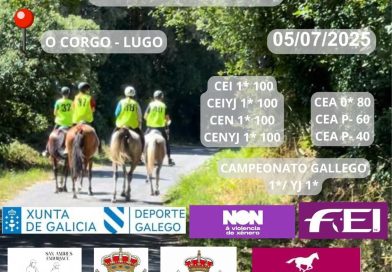 III Raid Hípico Concello Do Corgo en Monte O Corgo (Lugo).
