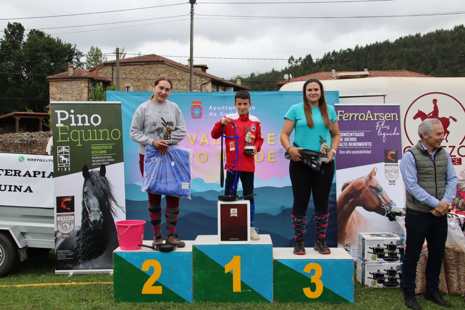 Podio del CEA-Promoción de 40 Km.