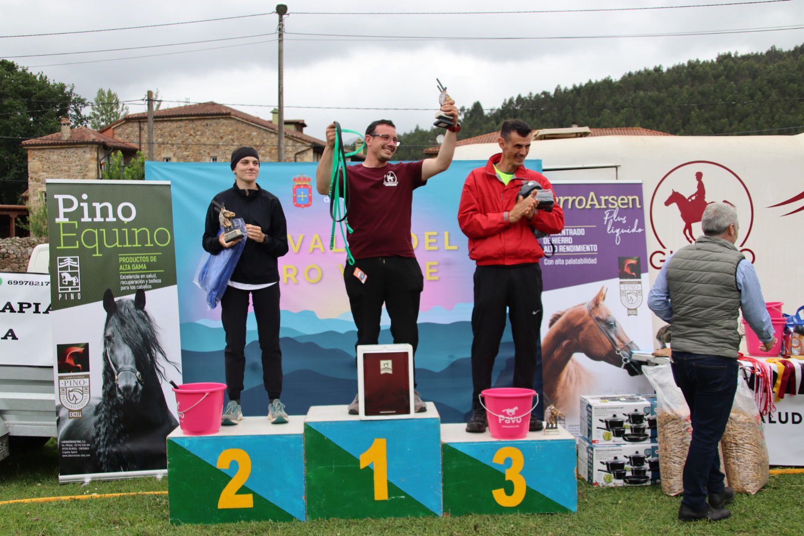 Podio del CEA-Promoción de 60 Km.