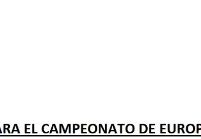 Selección Absoluta para el Campeonato de Europa de Raid 2025.