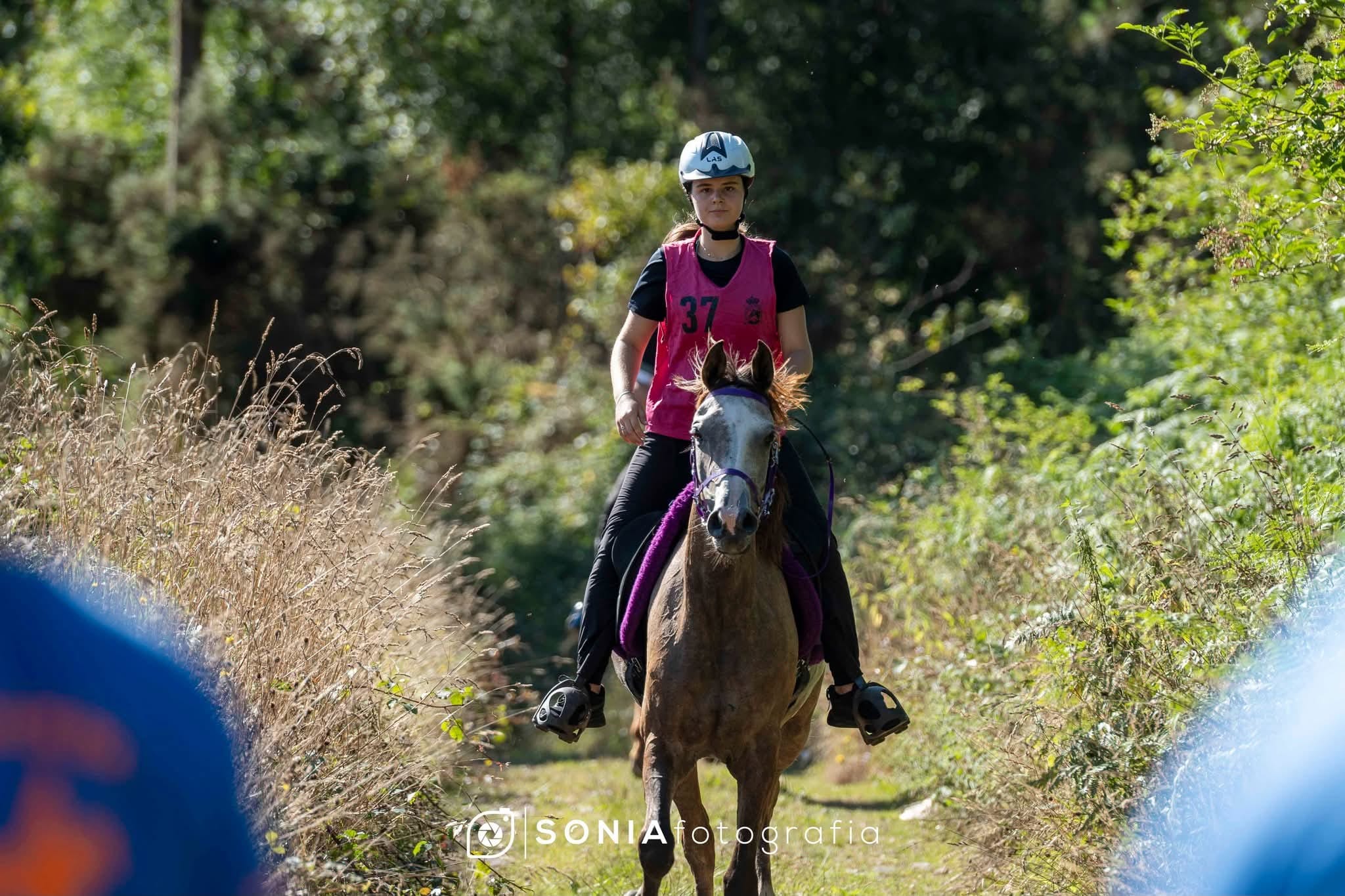 Caballo con Mejor Condición "ER BRAGADUR" montado por Maddi Mendibil Baro.