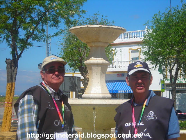 José María Solano y yo en un Kaliber Andalucia.