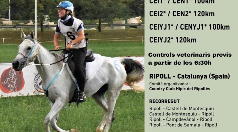 XXVIII Raid Hípico Internacional de Ripoll (Girona).