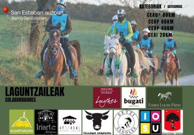 I Raid Hípico de Usurbil en Usurbil, (Gipuzkoa).