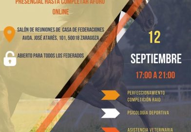 Curso de Plan Tecnificación de Raid en Zaragoza.