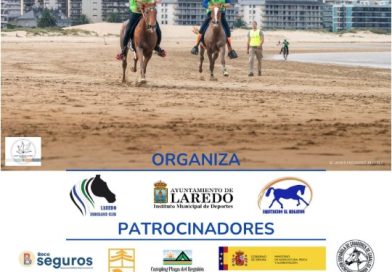 Inscritos en el VIII Raid Hípico Playa de Laredo (Cantabria).