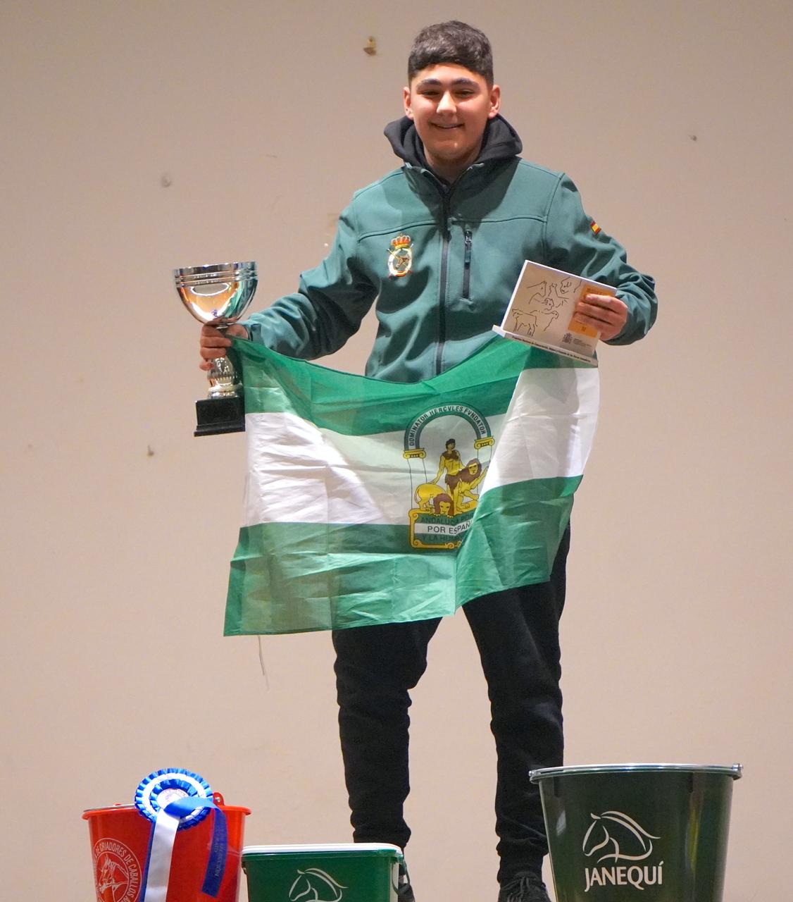 Mario Vera. Tercer clasificado en el CETO* de 80 Km.