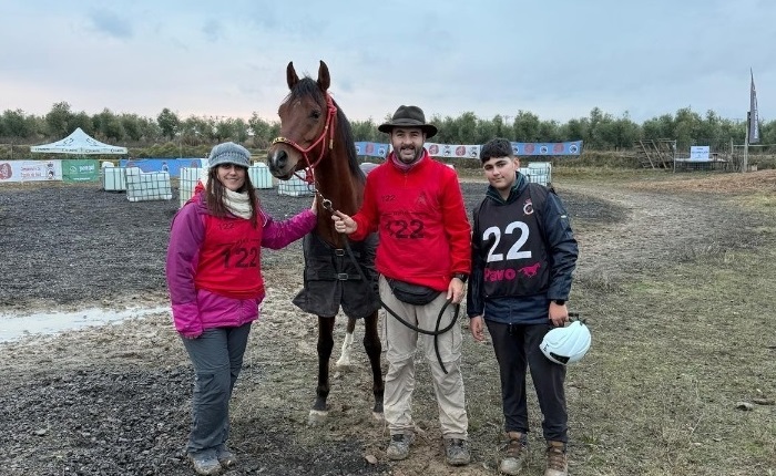 Mario Vera Cantajejo con "Tabor YM." (foto de Iris).