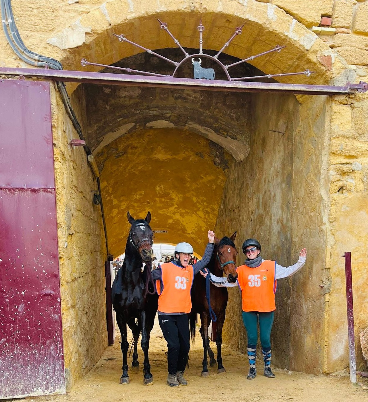 Caroline y Jazmiz (foto de Caroline Gram )