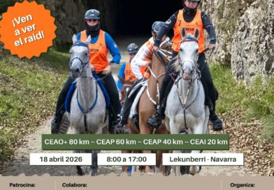 I Raid Hípico Plazaola en Lekunberri (Navarra).