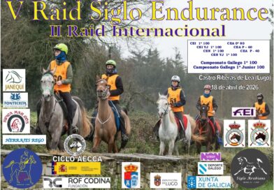 V Raid Hípico  Siglo Endurance en Castro de Rei (Lugo).