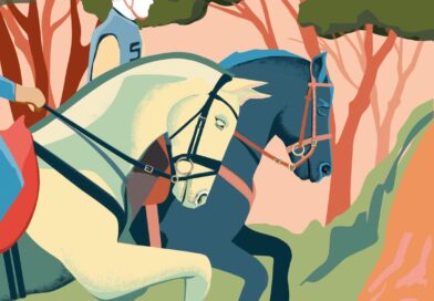 Inscritos en el I Raid Hípico Pinares de Conil en el Colorado, (Cádiz).