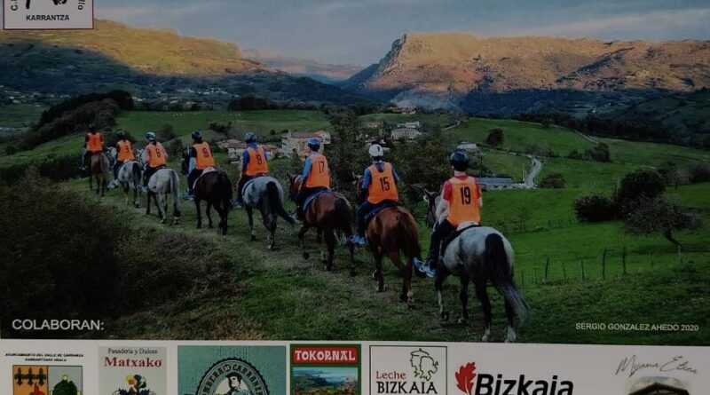 XX Raid Hípico Karrantza Harana en el Suceso (Bizkaia).
