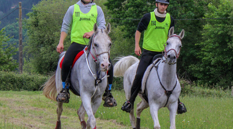 Fotos de Nahia Lezea del  I Raid Hípico Plazaola en Lekunberri (Navarra)