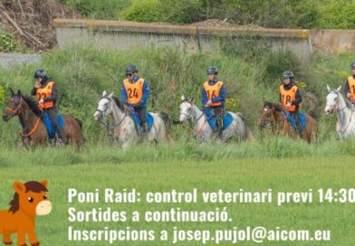 Inscritos en el Raid Hípico  Olost en Barcelona.