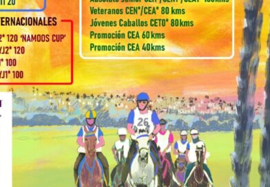 Inscritos del Raid Hípico Internacional de Sanlúcar de Barrameda (Cádiz).