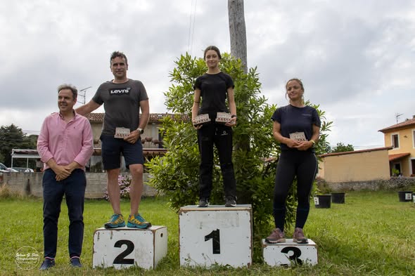 Podium del CEA-P de 60 Km. (foto de Selena G Soto).