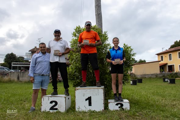 Podium del CEA-P de 40 Km. (foto de Selena G Soto).