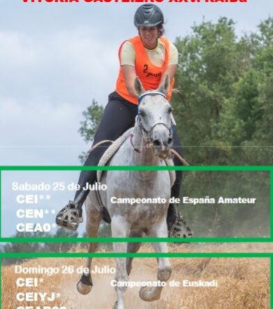 XXV Raid Hípico Vitoria-Gasteiz. (Álava). Ctº de España de Veteranos.