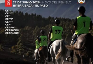 Información del XXVIII Raid Hípico Internacional Tadasport, en Breña Baja (La Palma). Ctº de Canarias de Raid 2026.