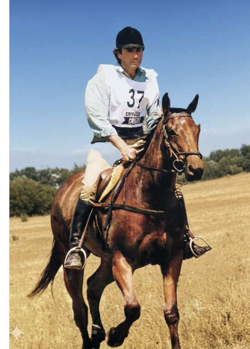 Klux Klux, con Gerardo Amián, un Anglo-árabe 20,11%, hijo del PSI Averroes y de laAá Formosa, de la ganadería cordobesa de Joaquín López Márin. Fue tres veces campeón de España (dos por equipo) y plata en los JEM de La Haya.
