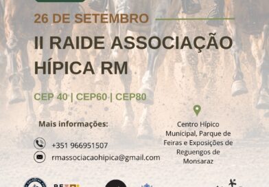 Resultados del II RAIDE ASSOCIAÇÃO HÍPICA RM  en Reguengos De Monsara (POR).