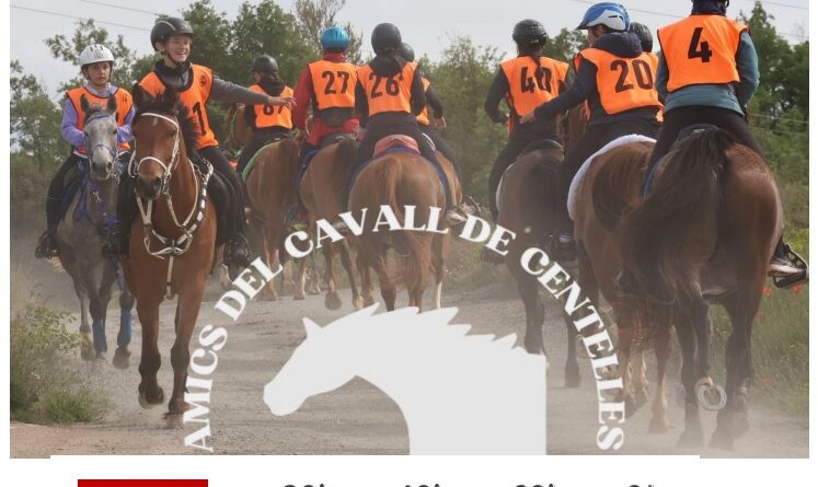 Inscritos en el 6º Raid Hípico de Centelles (Barcelona).